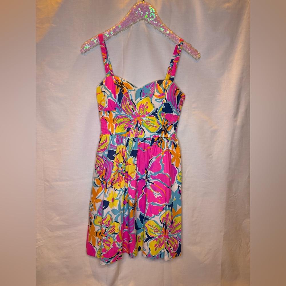 NWT Lilly Pulitzer Christine Dress in Bésame Mucho size 0